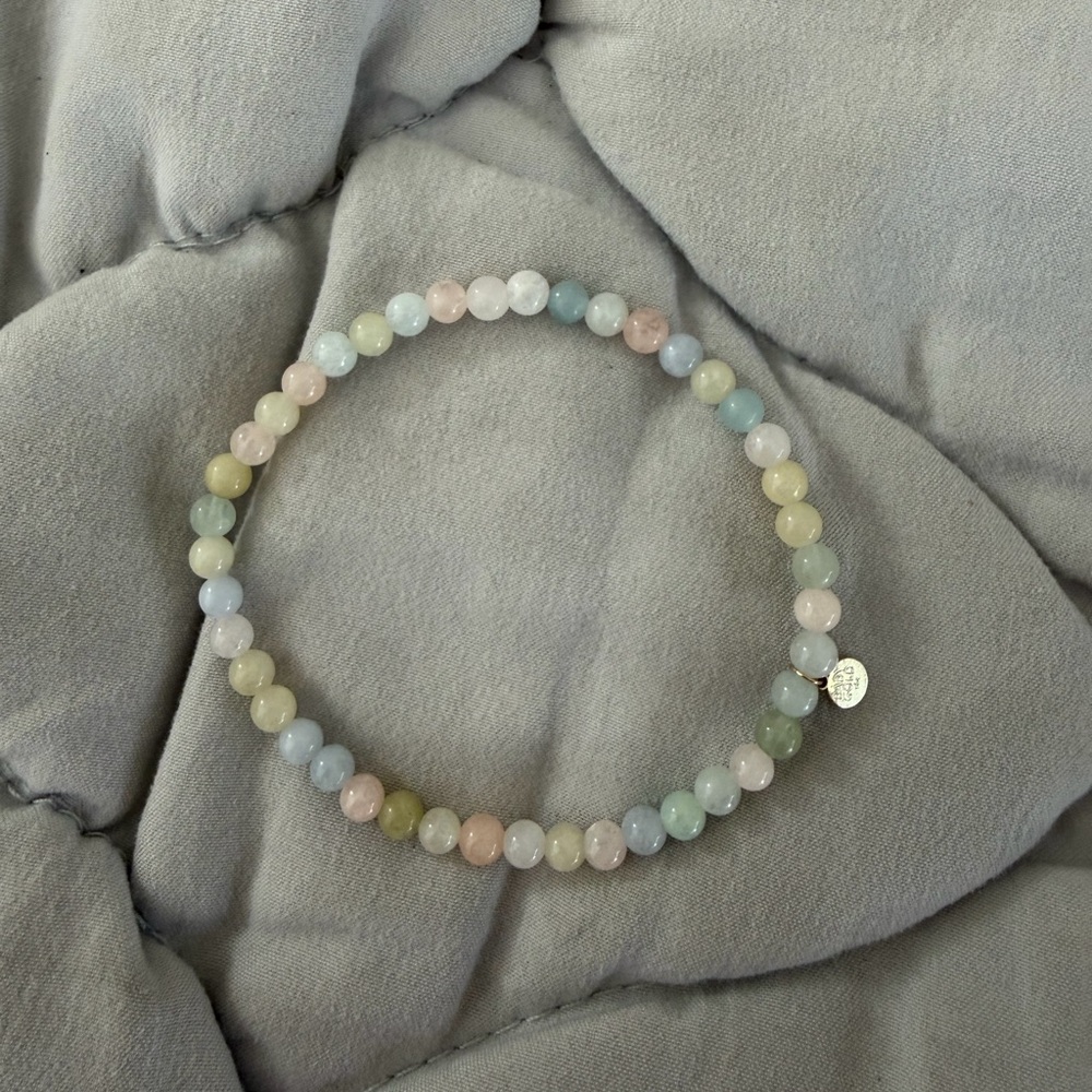 Baby Gold Beaded Bubble Bracelet - Fits Size 6.5-7” wrist